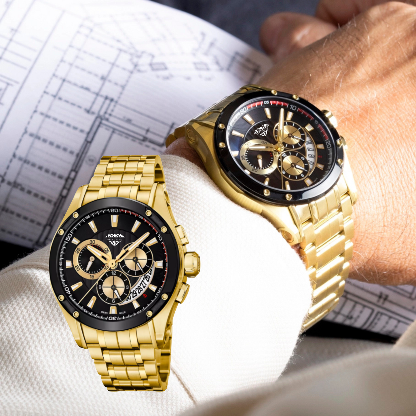 RELOJ VITTORINO EXCLUSIVE (3x1)