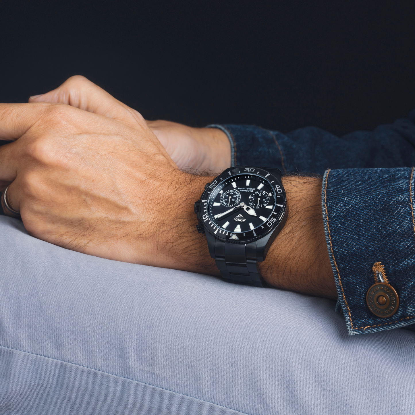 3X1 - RELOJ VITTORINO BLACK OUT