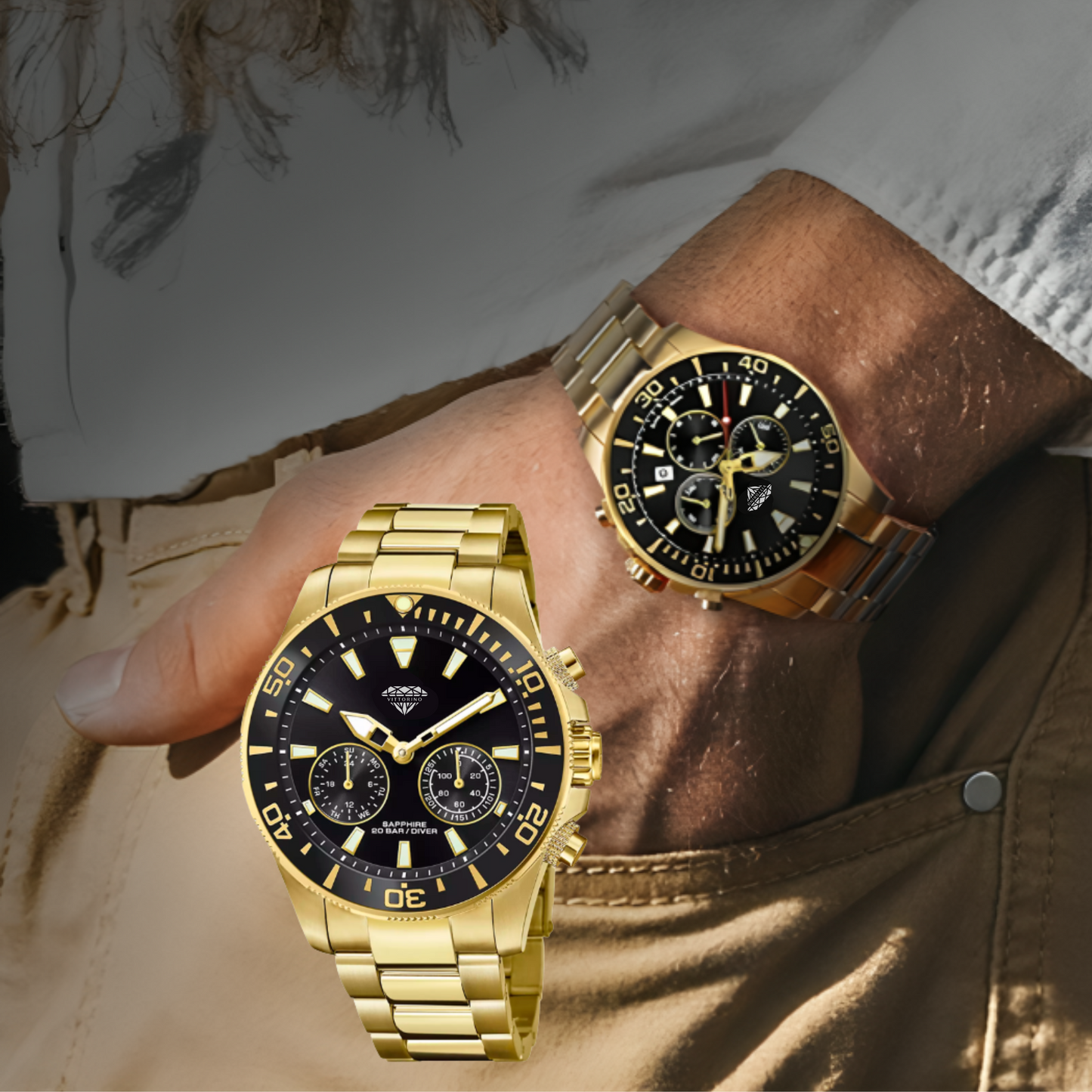 3X1 - RELOJ VITTORINO EJECUTIVO